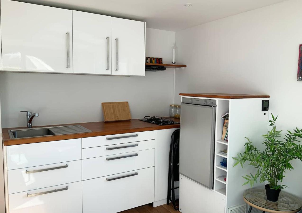 Bateau Appartement Sur L'Erdre Au Coeur De Nantes Esterno foto